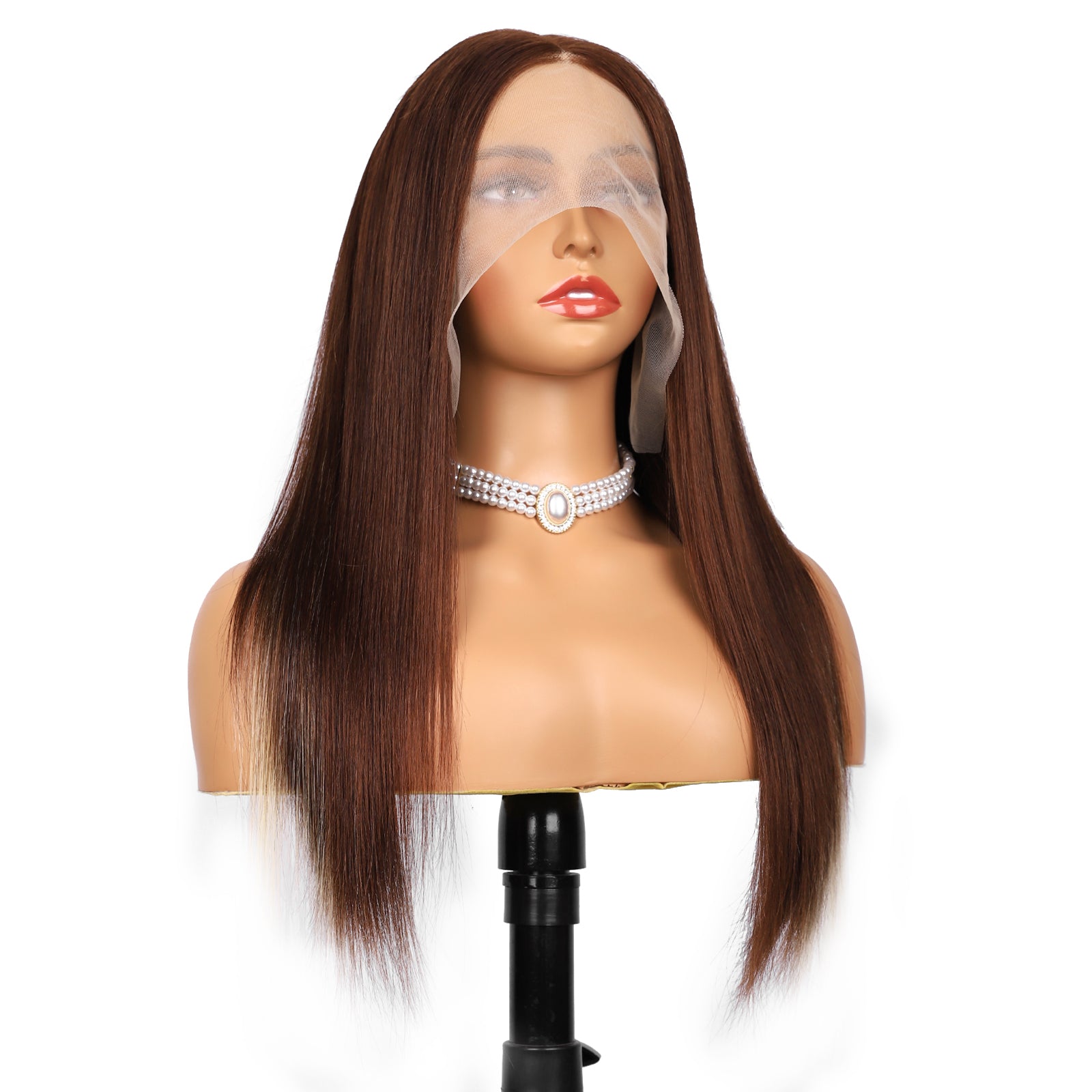 IDHERE Highlight Ombre 13x4 Straight Human Hair Wig 4/613 Honey Blonde Lace Front Wigs