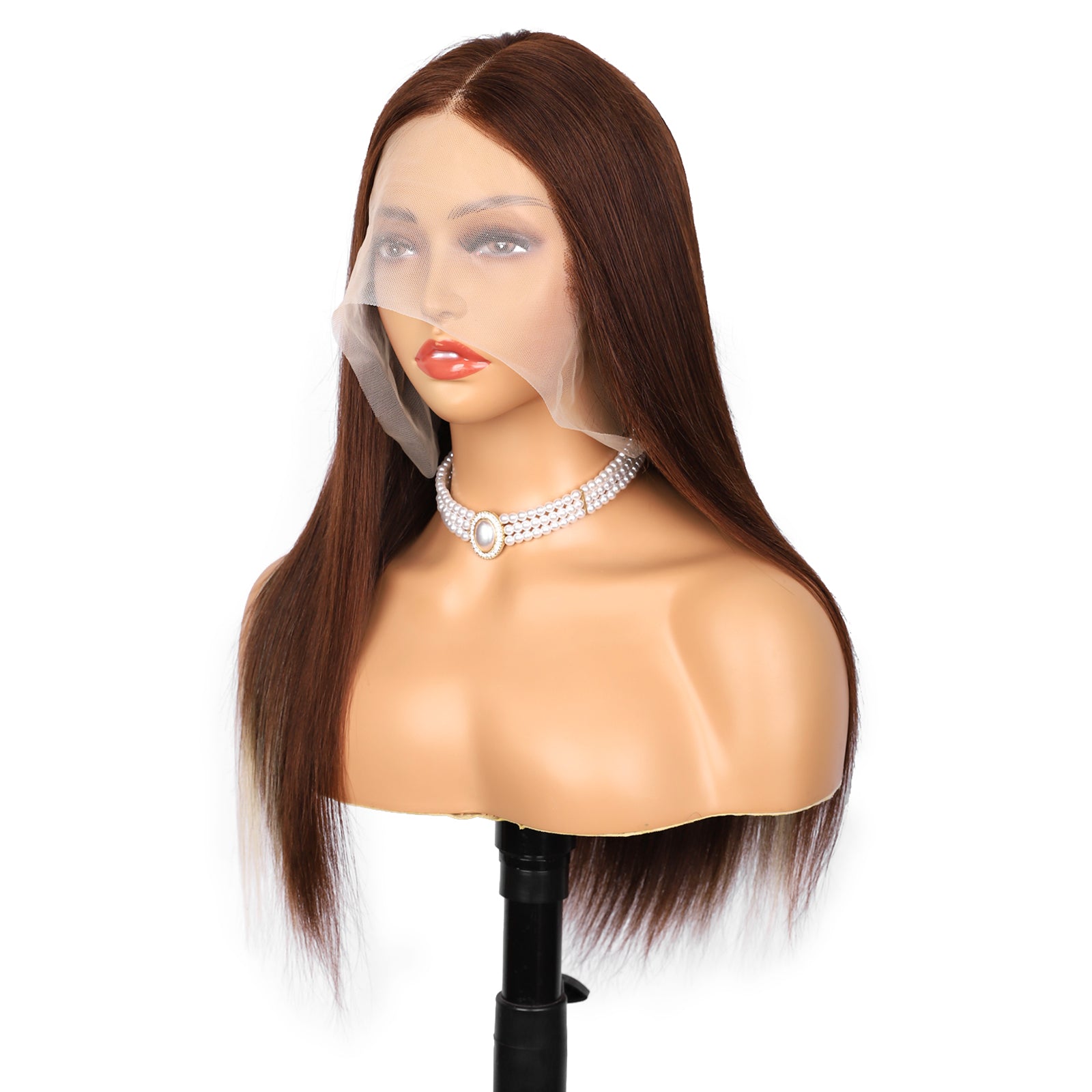 IDHERE Highlight Ombre 13x4 Straight Human Hair Wig 4/613 Honey Blonde Lace Front Wigs