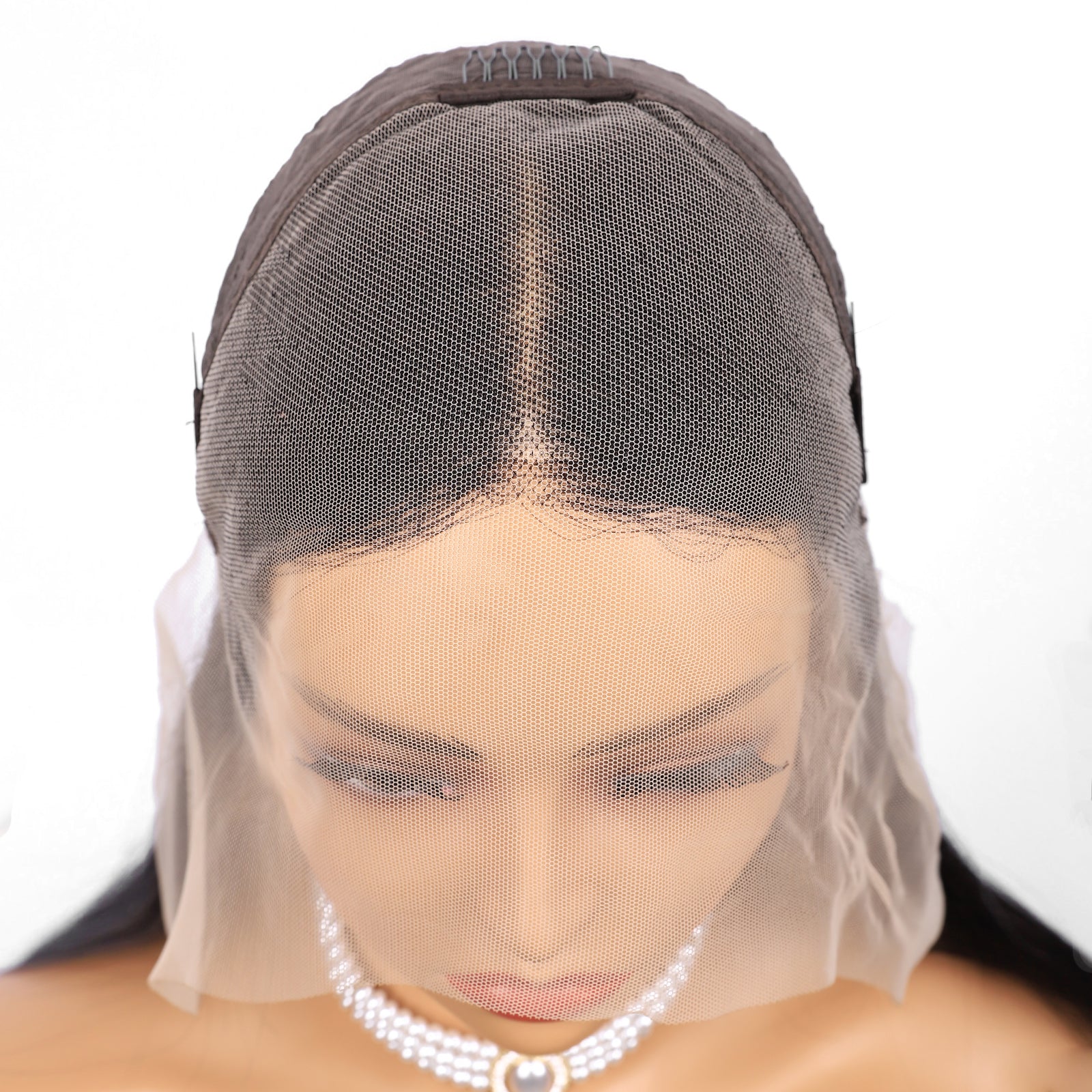 IDHERE Highlight Ombre 13x4 Straight Human Hair Wig 1b/Grey Honey Blonde Lace Front Wigs