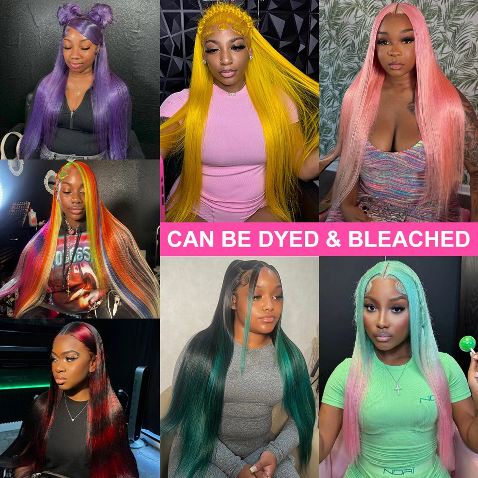 IDHERE 613 Blonde 13x6 Lace Straight Front Wig Human Hair
