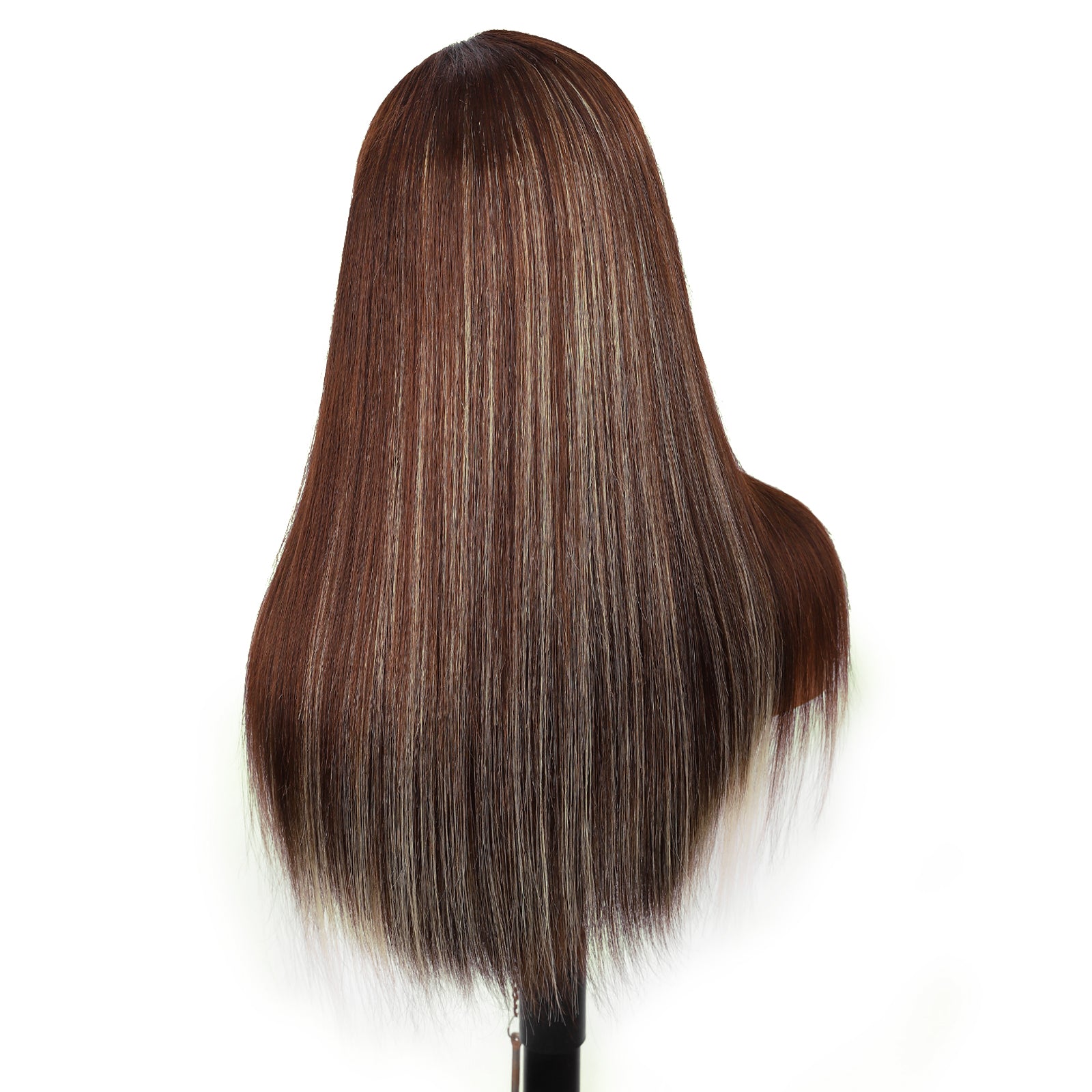 IDHERE Highlight Ombre  13x4 Straight Human Hair Wig 4/613 Honey Blonde Lace Front Wigs