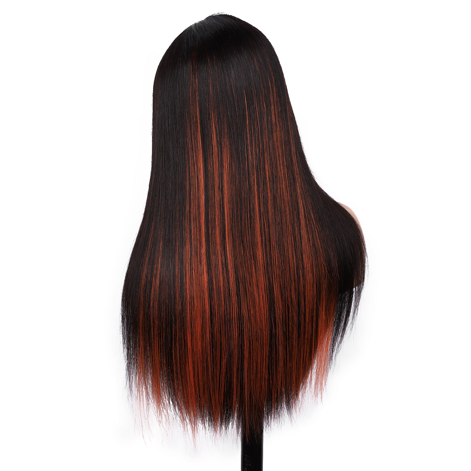 IDHERE Highlight Ombre 13x4 Straight Human Hair Wig 1b/350 Honey Blonde Lace Front Wigs