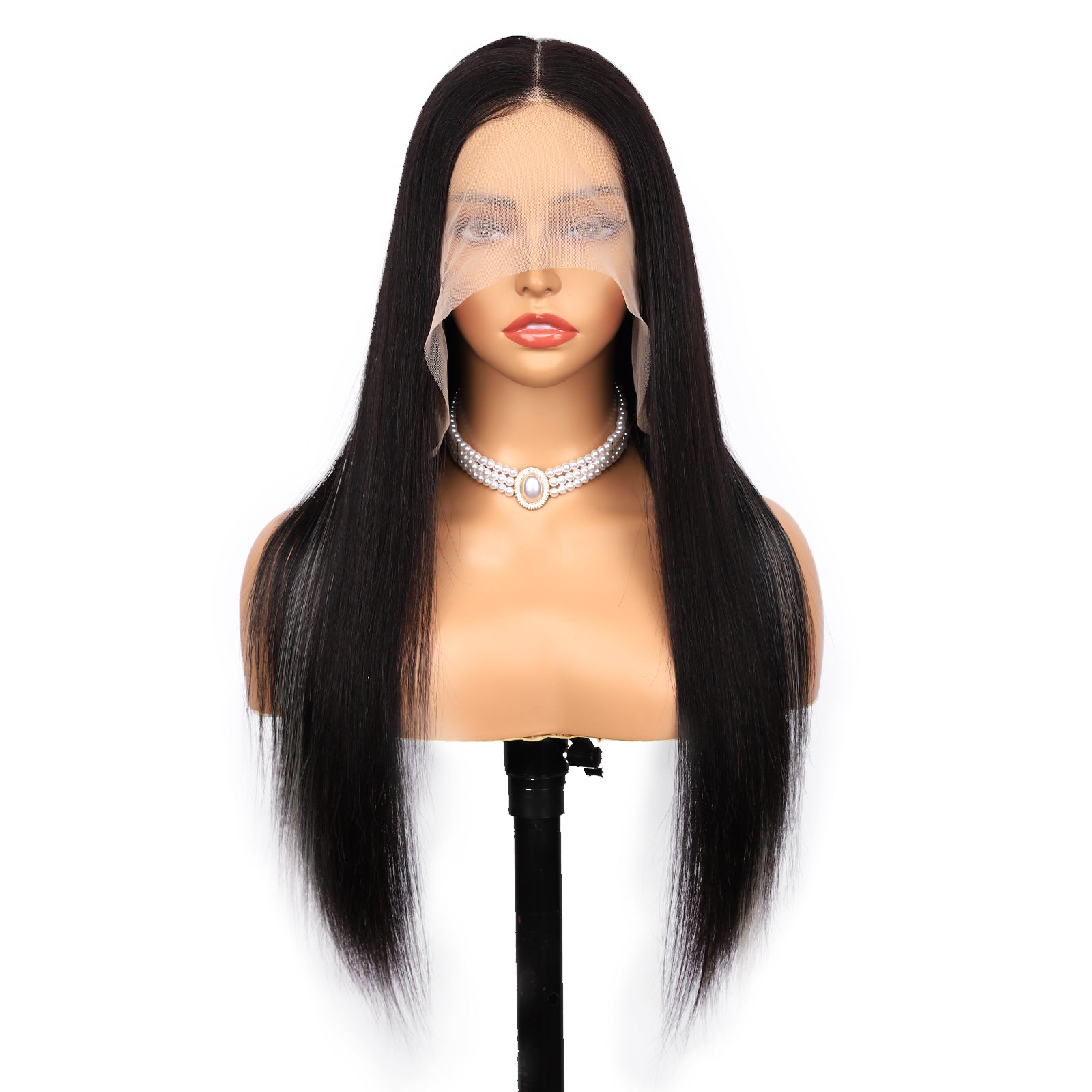 IDHERE Highlight Ombre 13x4 Straight Human Hair Wig 1b/Grey Honey Blonde Lace Front Wigs