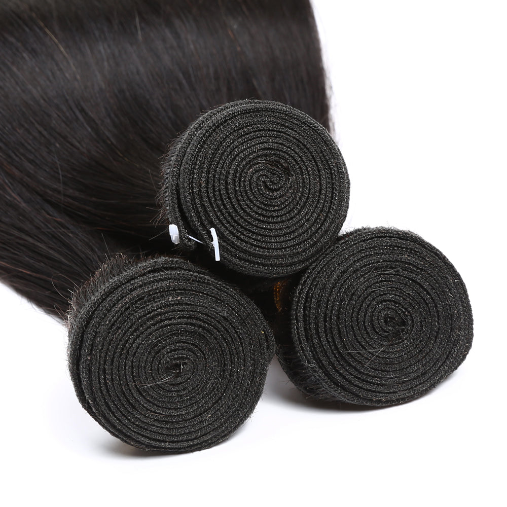 IDHERE 14A Body Wave Hair Human Hair Bundles 100% Unprocessed Virgin Human Hair Weave 4 Bundles Hair